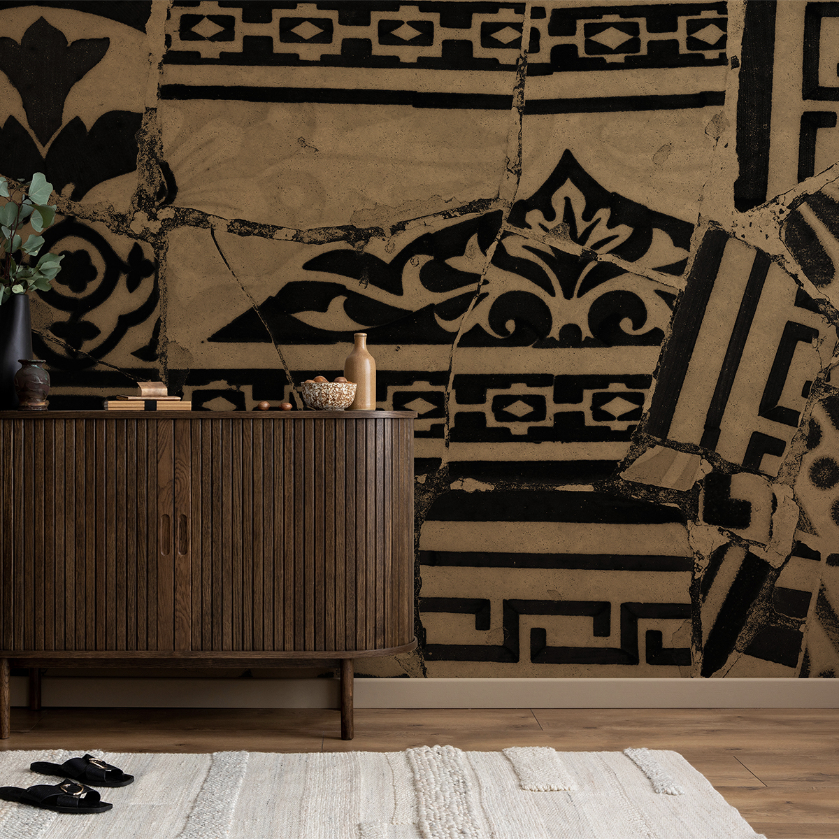 Tapet guell hues, neutral, dream prints 